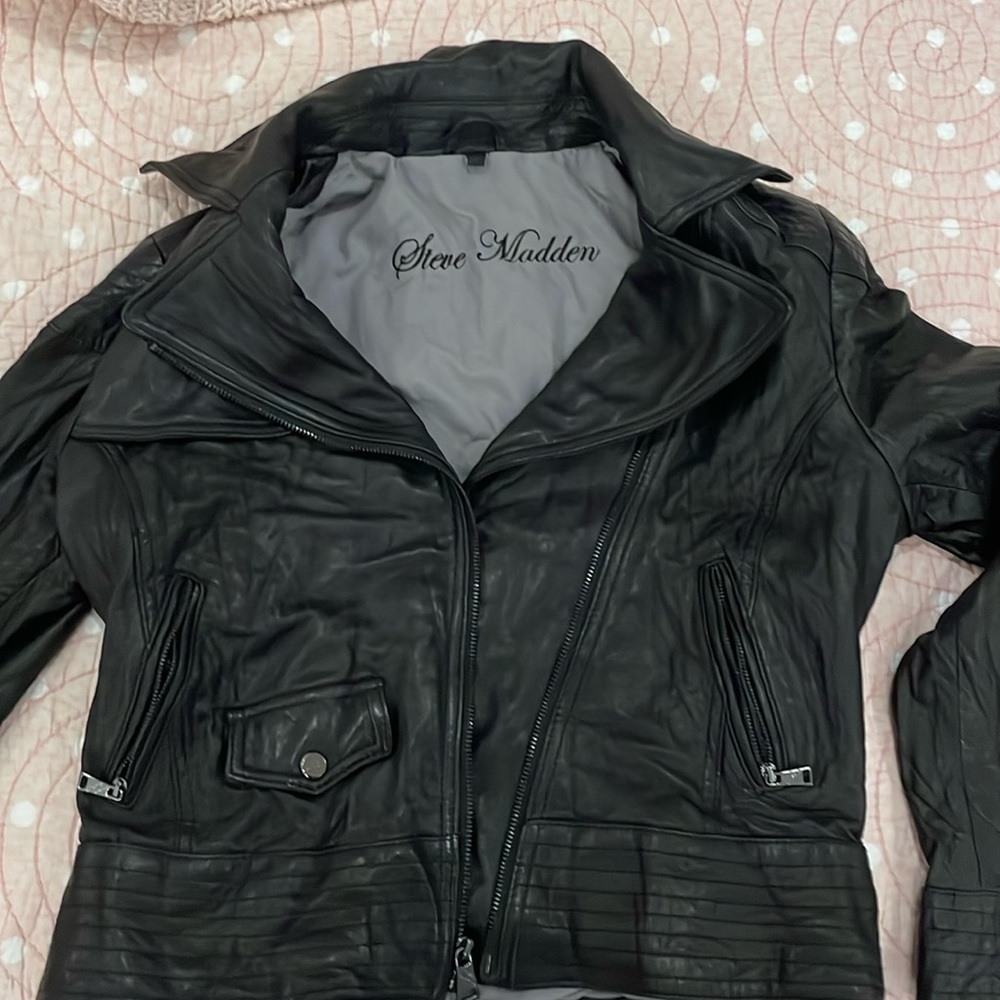 Steve Madden leather jacket